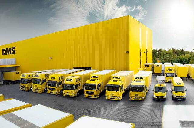 LKW-Flotte der DMS