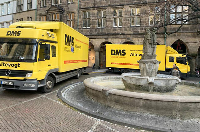 Möbeltransporter in Münster